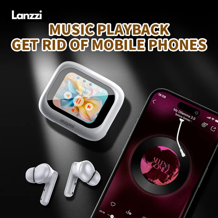 LANZZI Touchscreen Bluetooth Headset with Translate App for Xiaomi