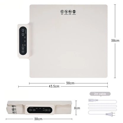 LANZZI Premium Silicone Nano-Material Electric Warming Tray