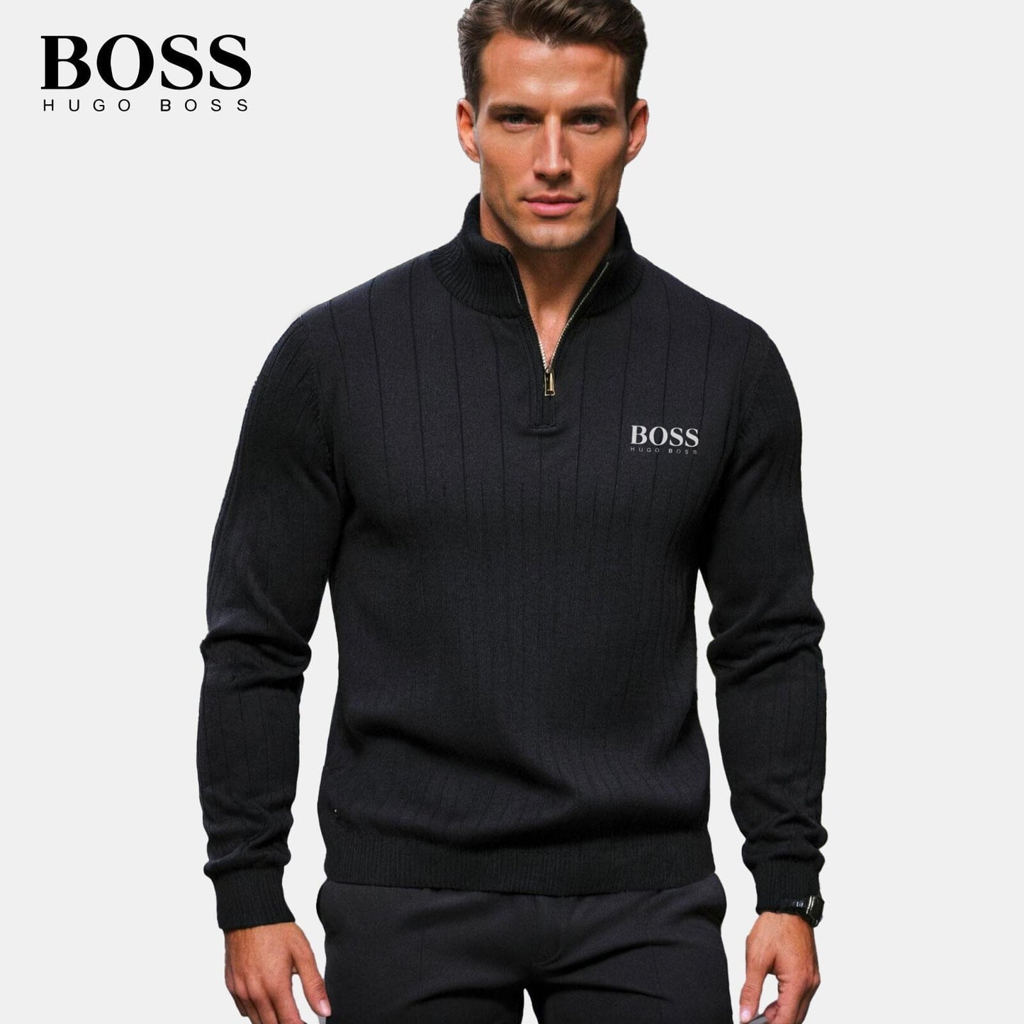 Men’s Full-Zip Sweater (Clearance)